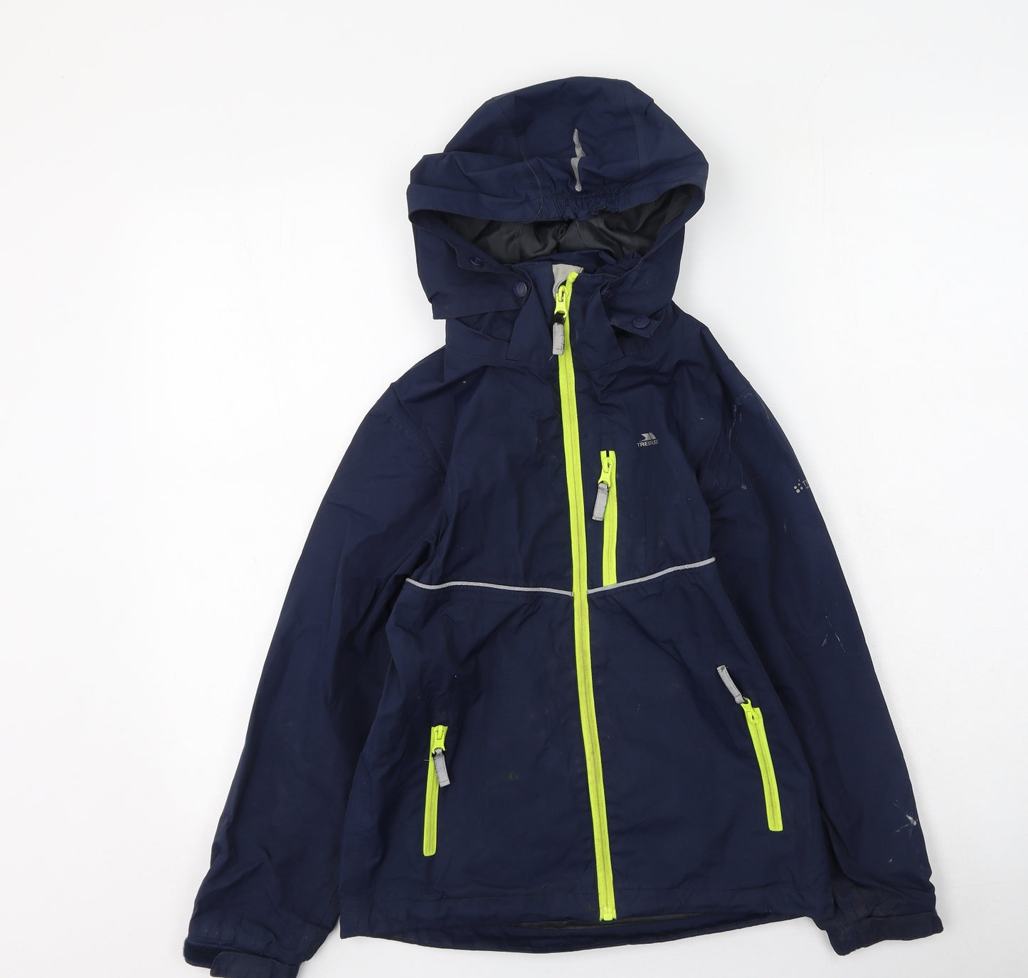 Trespass Boys Blue   Rain Coat Coat Size 9-10 Years