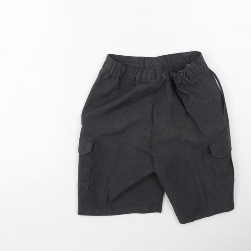 TU Boys Grey  Polyester Cropped Trousers Size 11 Years  Regular