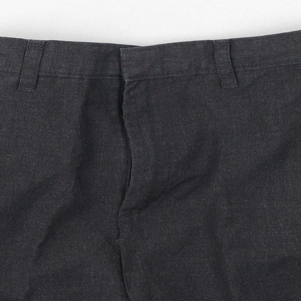 TU Boys Grey  Polyester Cropped Trousers Size 11 Years  Regular
