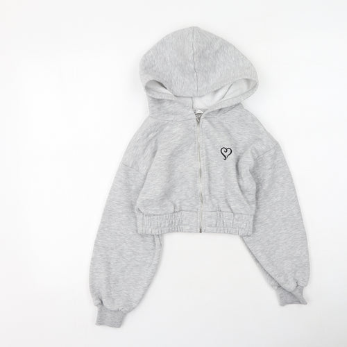 Candy Couture Girls Grey   Jacket  Size 9 Years