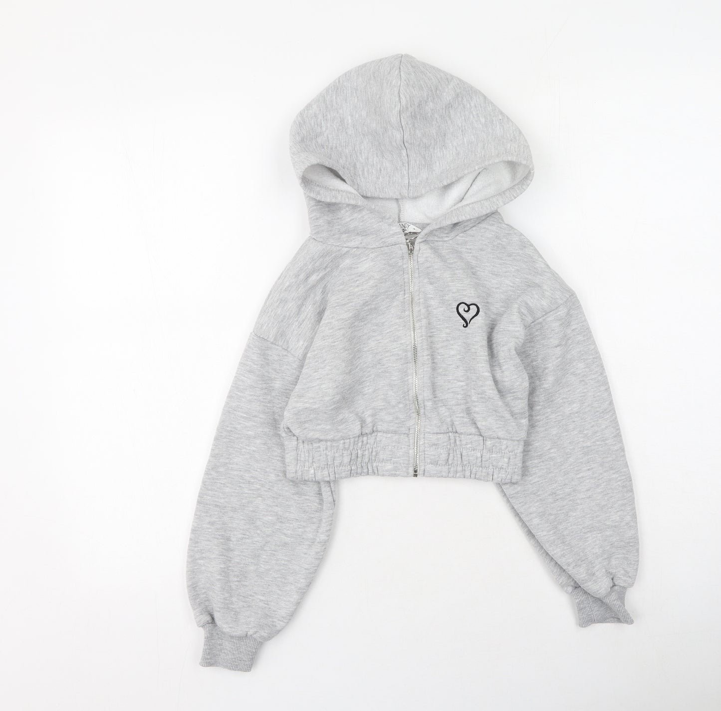 Candy Couture Girls Grey   Jacket  Size 9 Years