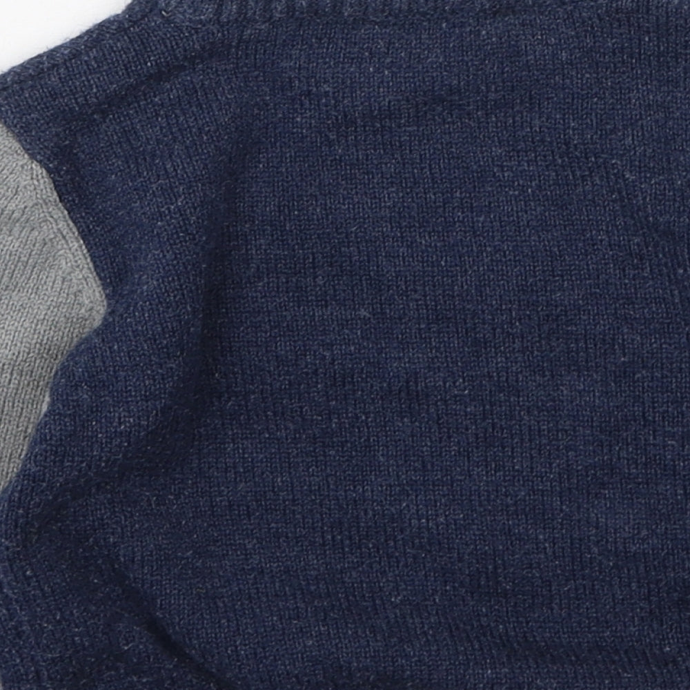 George  Boys Multicoloured Round Neck  Acrylic Pullover Jumper Size 3-4 Years