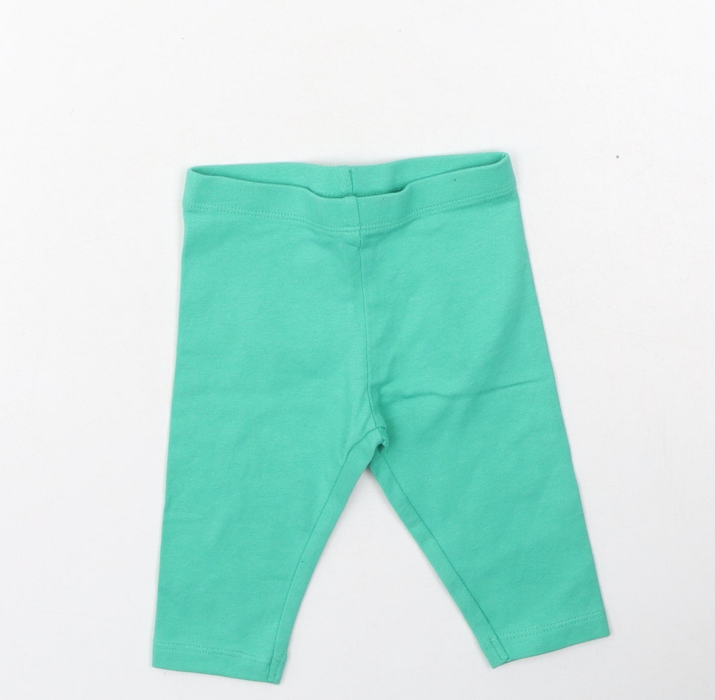 NEXT Boys Green  Cotton Jogger Leggings Size 3-6 Months