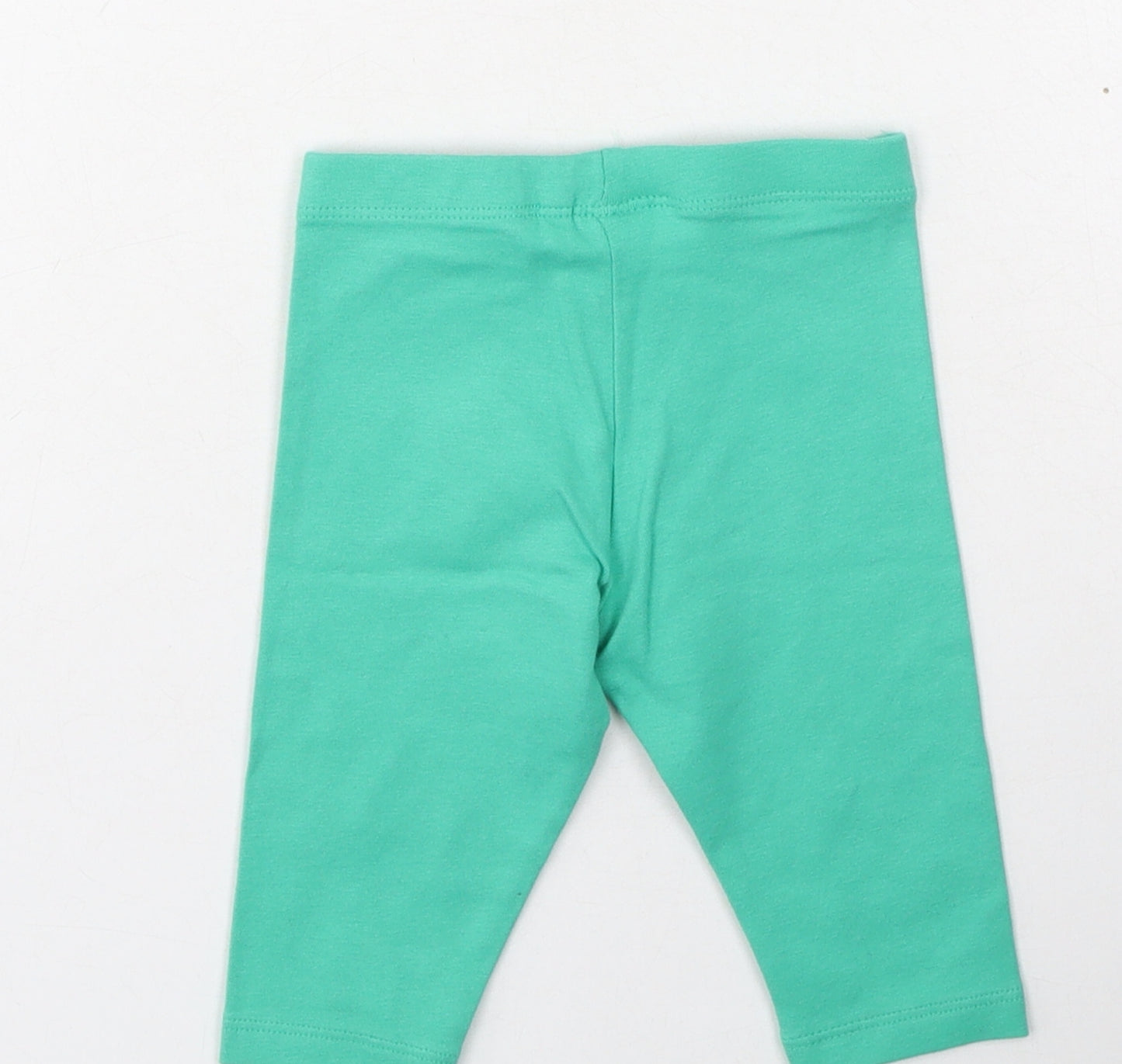 NEXT Boys Green  Cotton Jogger Leggings Size 3-6 Months