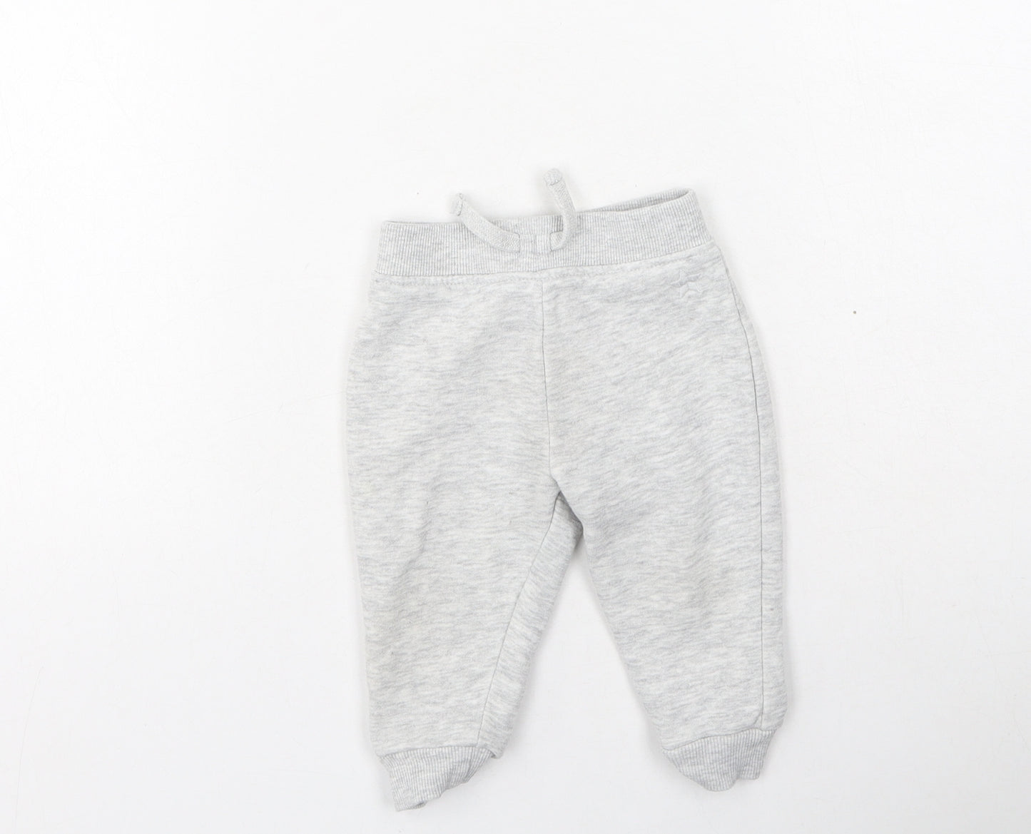 Dunnes Stores Boys Grey  Cotton Jogger Leggings Size 6-9 Months