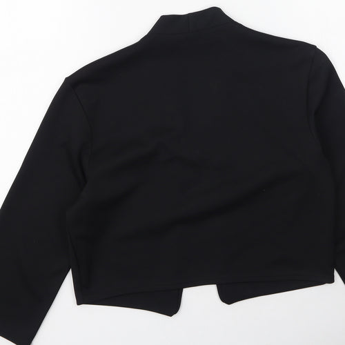 Gerard Womens Black V-Neck  Polyester Cardigan Jumper Size 14
