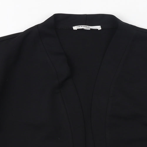 Gerard Womens Black V-Neck  Polyester Cardigan Jumper Size 14