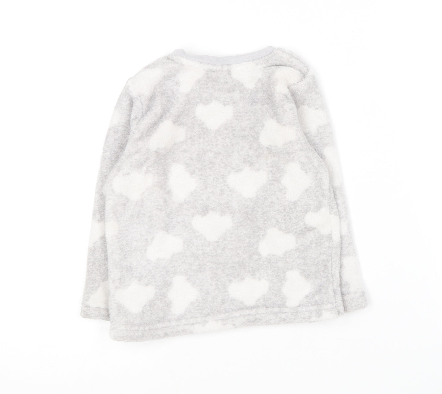 Primark Girls Grey Round Neck  Polyester Pullover Jumper Size 2-3 Years   - Lion King