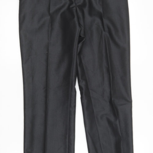 1880 Club  Womens Black  Polyester Trousers  Size 14 L31 in Regular