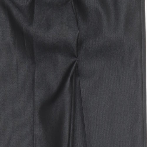 1880 Club  Womens Black  Polyester Trousers  Size 14 L31 in Regular