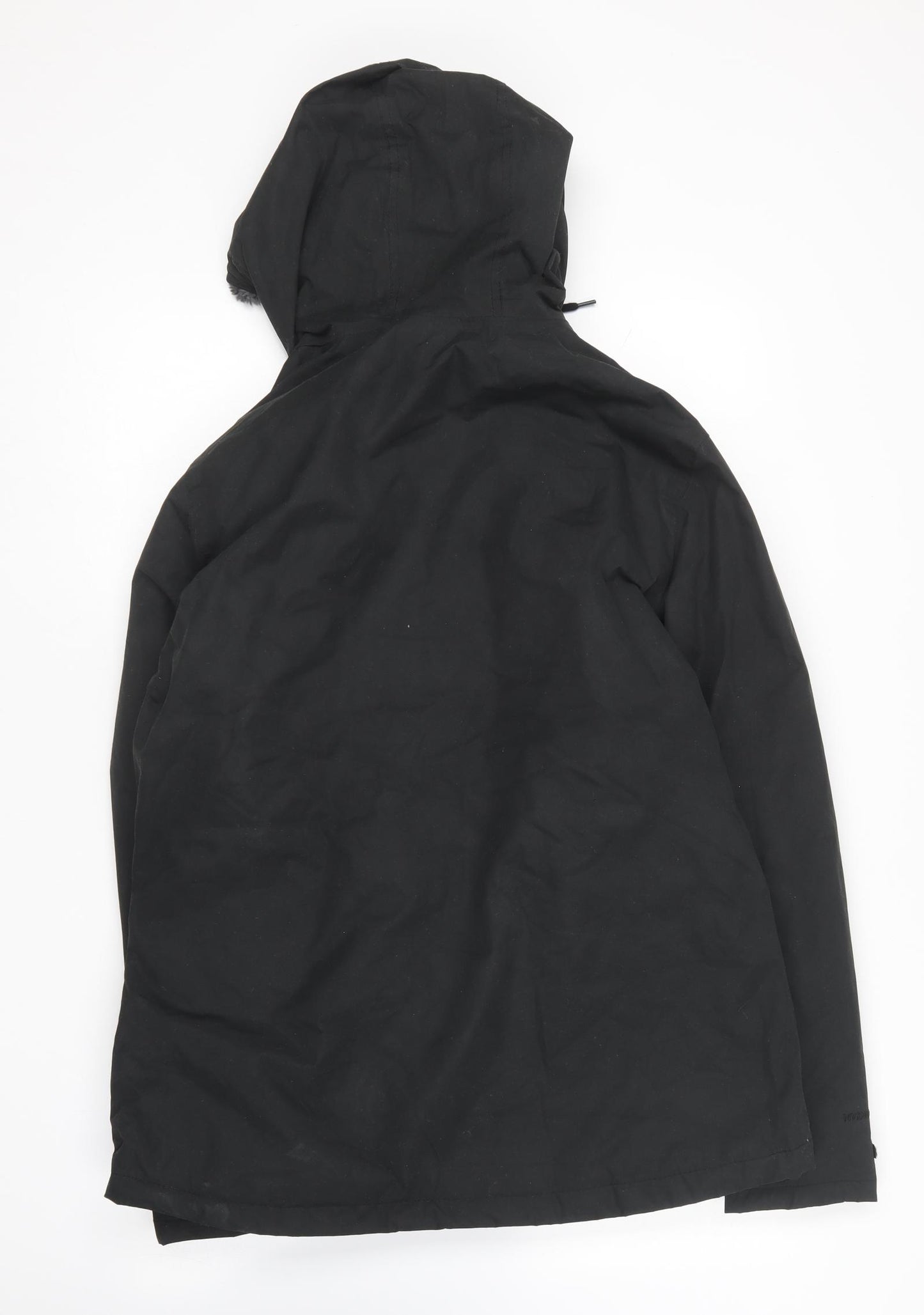 Regatta Womens Black   Parka Coat Size 14