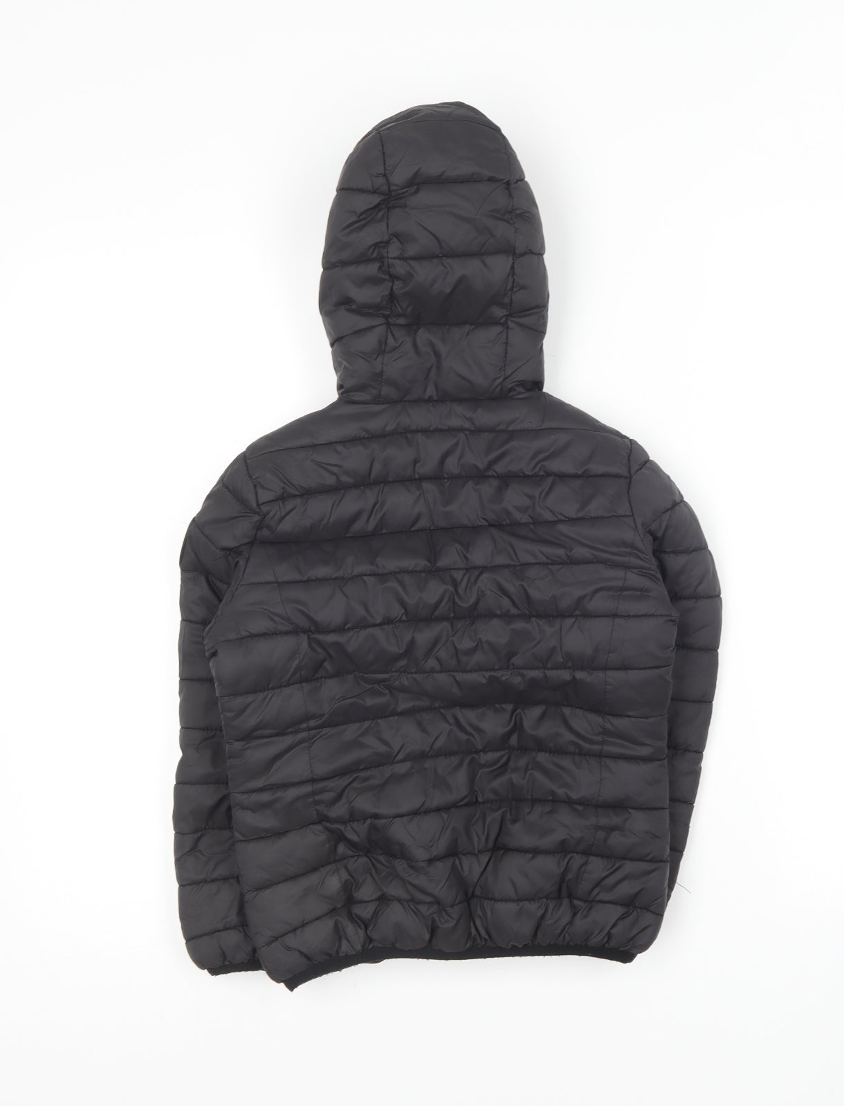 Geonorway Boys Black   Puffer Jacket Coat Size 6 Years