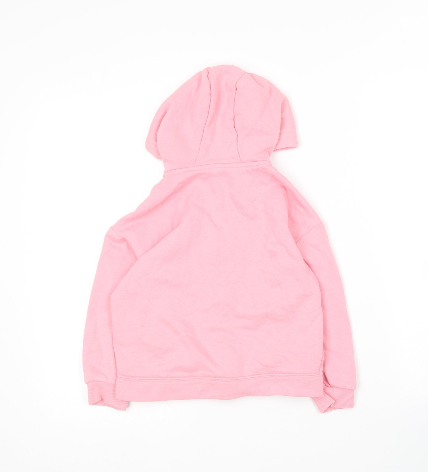 F&F Girls Pink  Cotton Full Zip Hoodie Size 3-4 Years