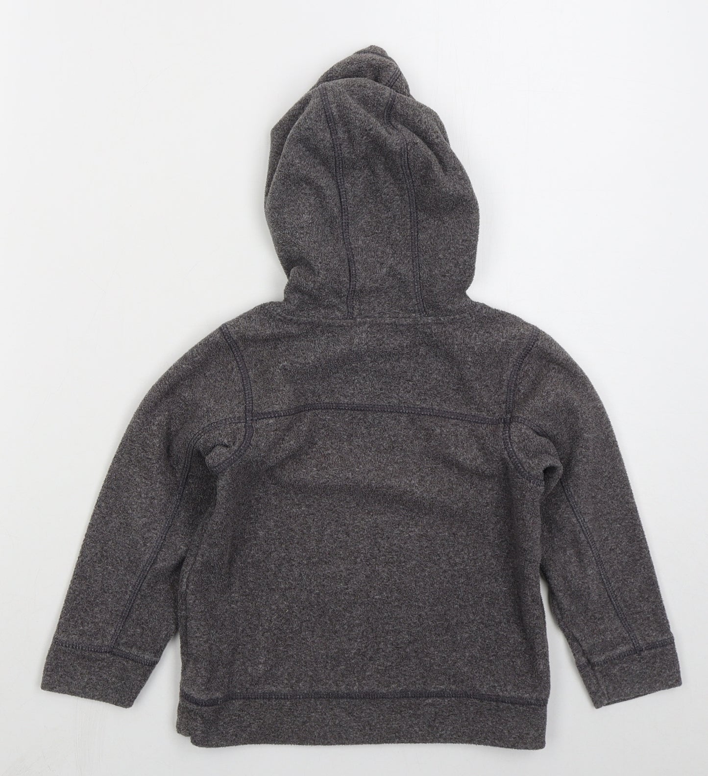 Marks and Spencer Boys Grey  Polyester Pullover Hoodie Size 3-4 Years  Pullover - Boat