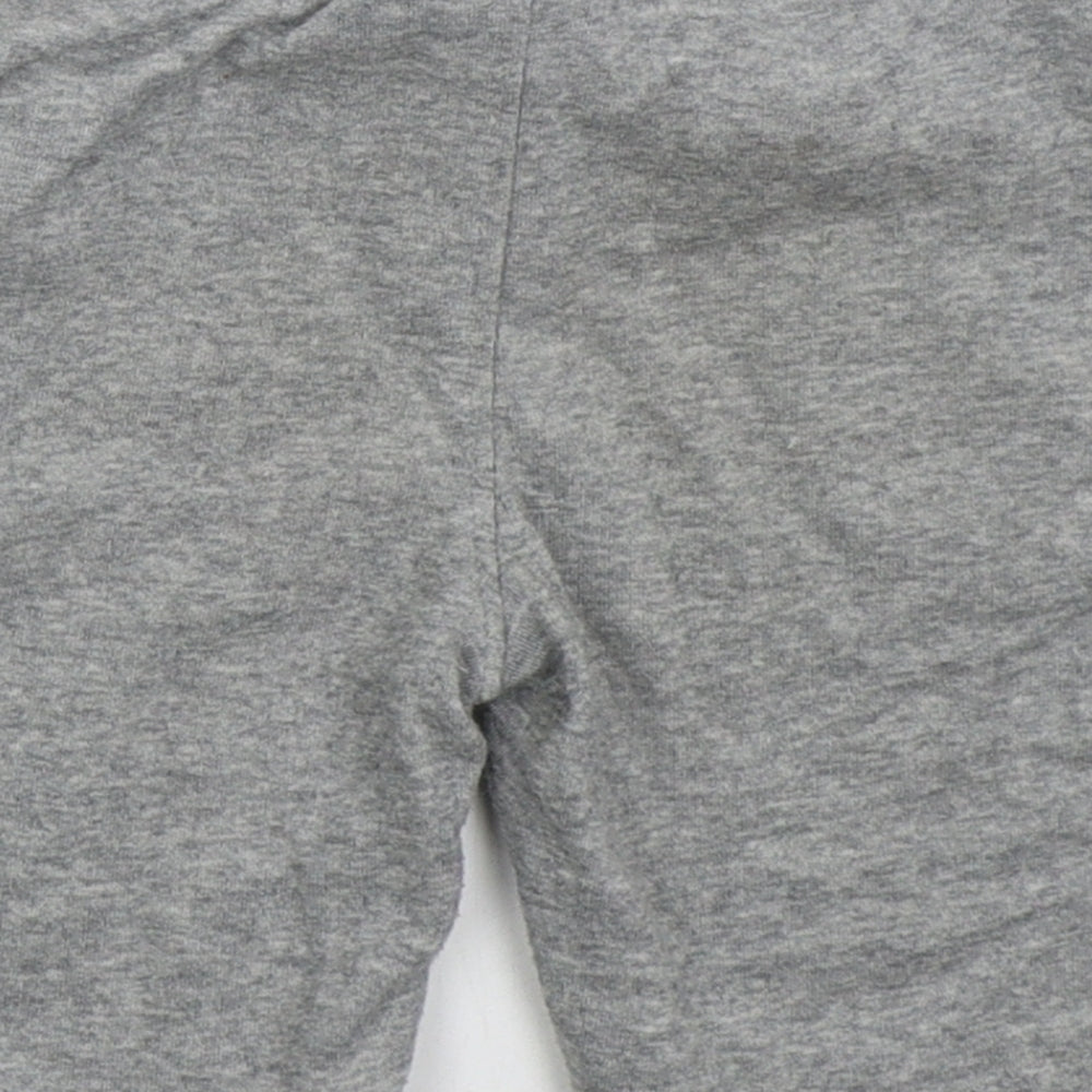 Urban Rascals Boys Grey  Cotton Sweat Shorts Size 4-5 Years  Regular Drawstring