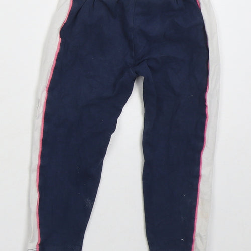 ellesse Girls Blue  Cotton Carrot Trousers Size 2-3 Years  Regular