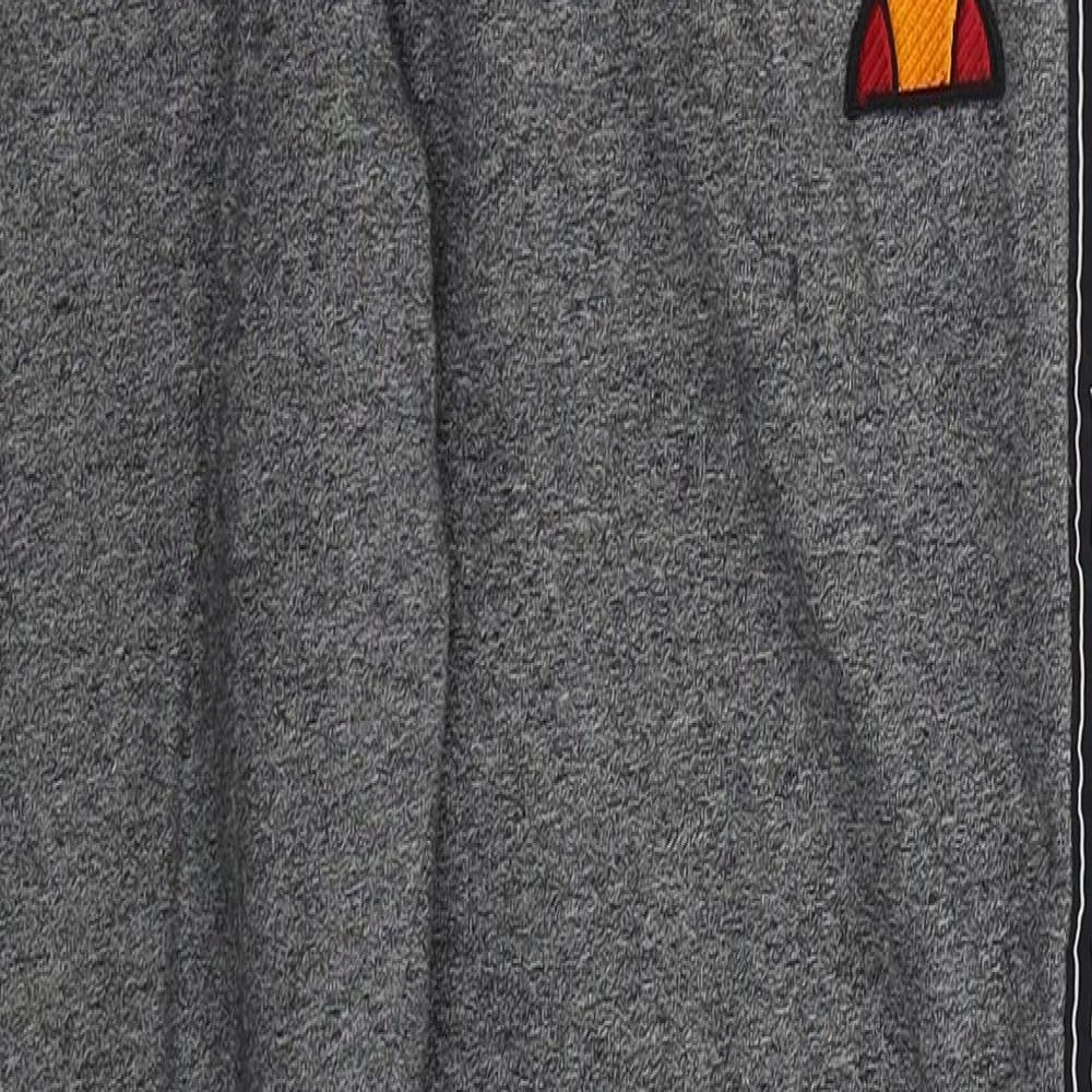 ellesse Womens Grey  Cotton Sweatpants Trousers Size 10 L27 in Regular Drawstring