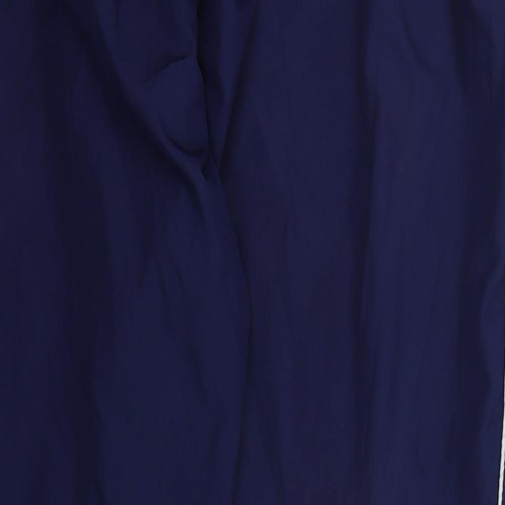 Nike Mens Blue  Polyester Jogger Trousers Size 2XL L30 in Regular Drawstring