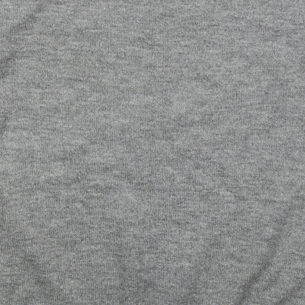 F&F Womens Grey Crew Neck  Acrylic Pullover Jumper Size 16