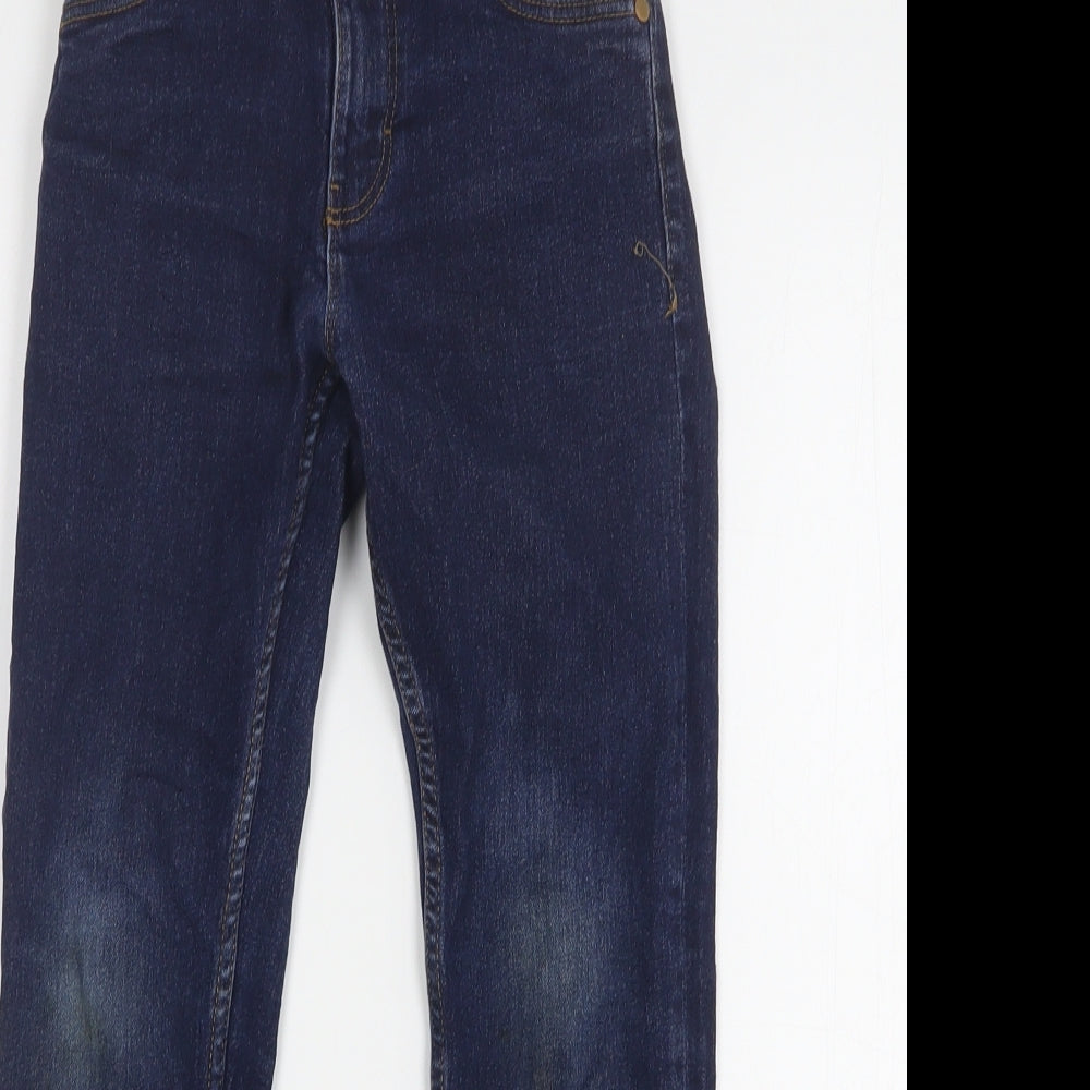 NEXT Boys Blue  Cotton Straight Jeans Size 7 Years  Regular