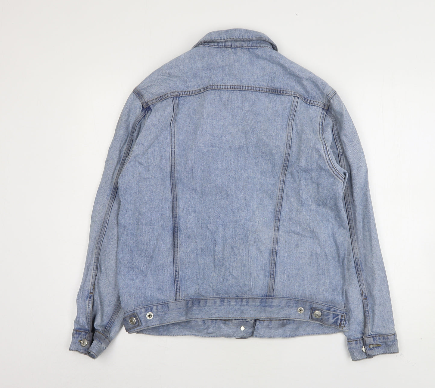 Topshop Womens Blue   Jacket  Size 10  Button