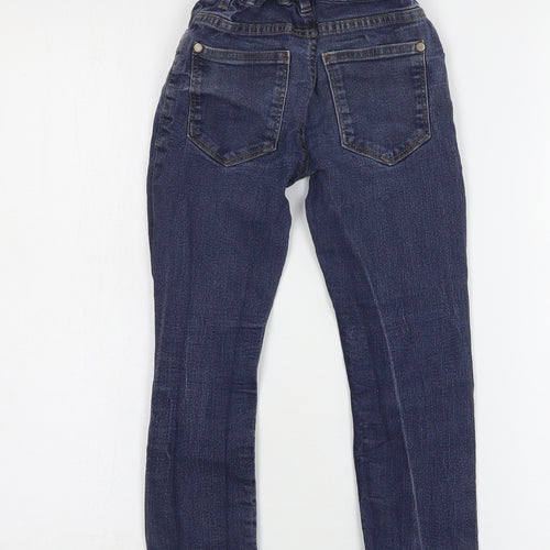 NEXT Boys Blue  Cotton Skinny Jeans Size 7 Years  Regular