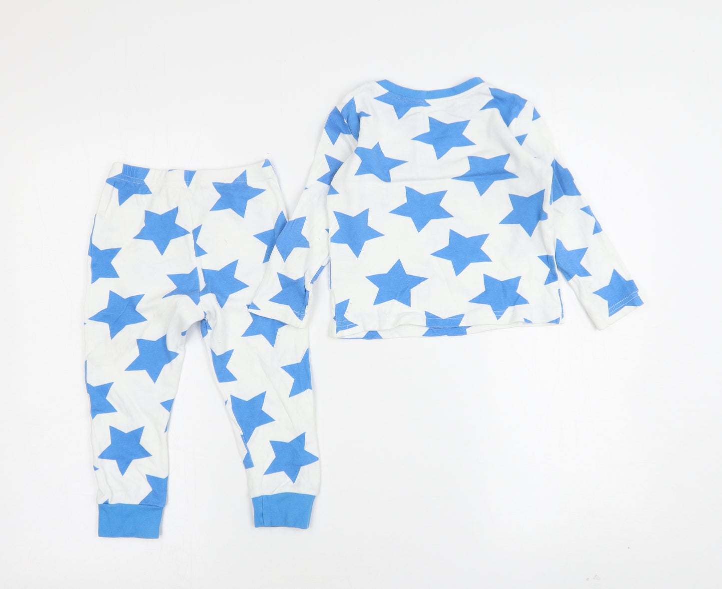 Dunnes Stores Boys Multicoloured Geometric Cotton Cami Pyjama Set Size 18-24 Months