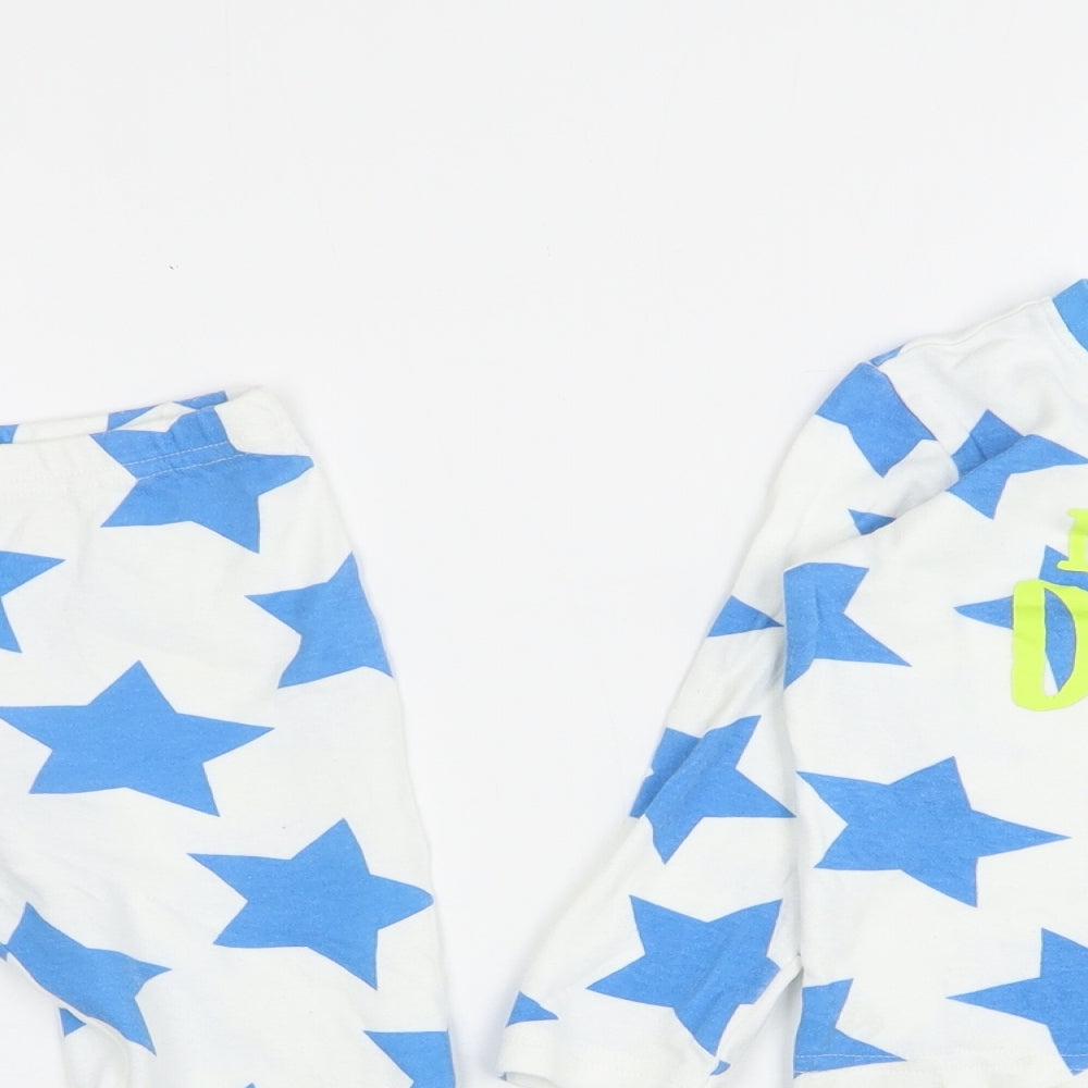 Dunnes Stores Boys Multicoloured Geometric Cotton Cami Pyjama Set Size 18-24 Months
