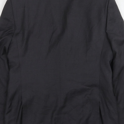 Lanficio Cerruti Mens Grey  Wool Jacket Suit Jacket Size 40