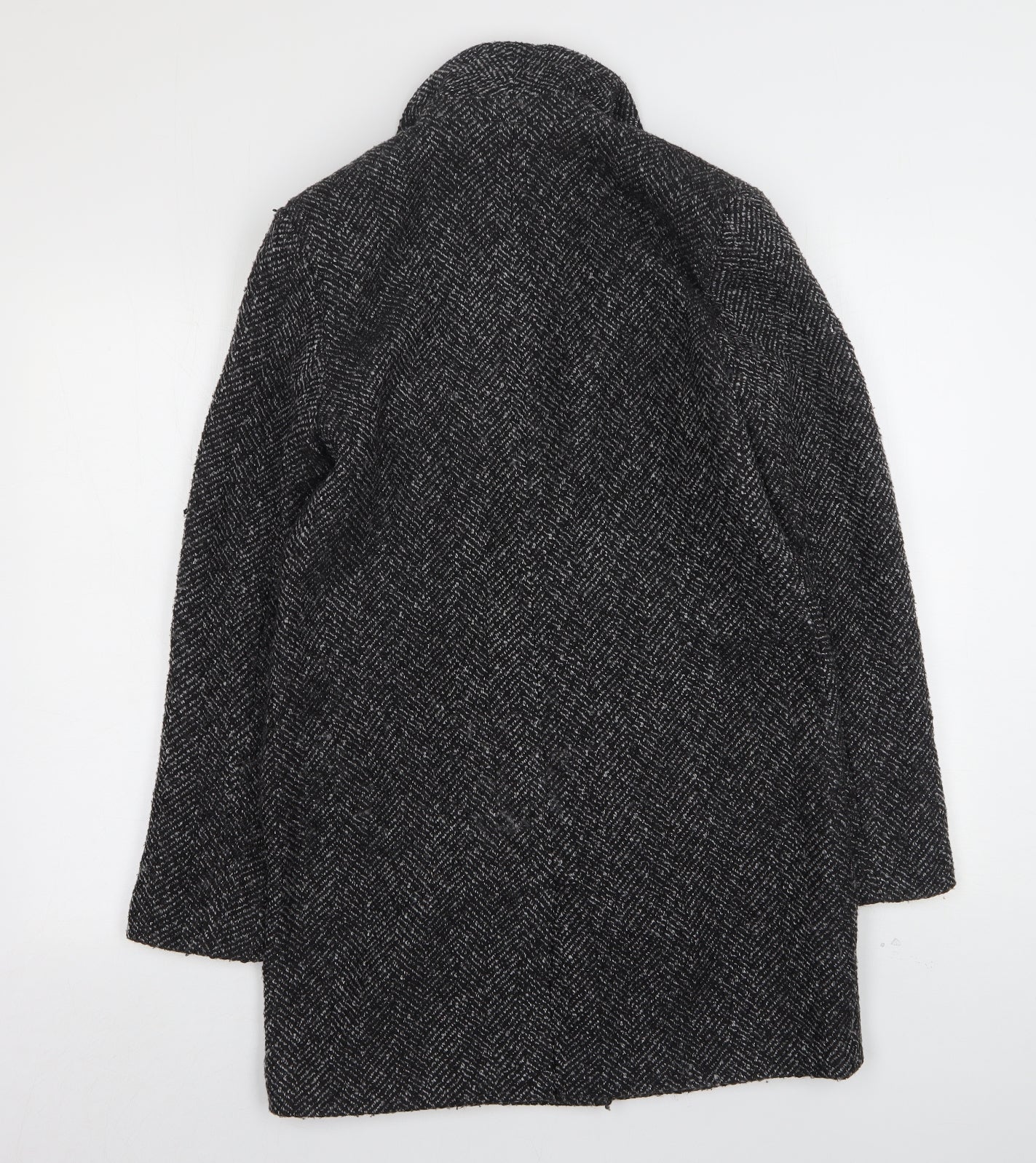 Primark Womens Grey   Overcoat Coat Size 8