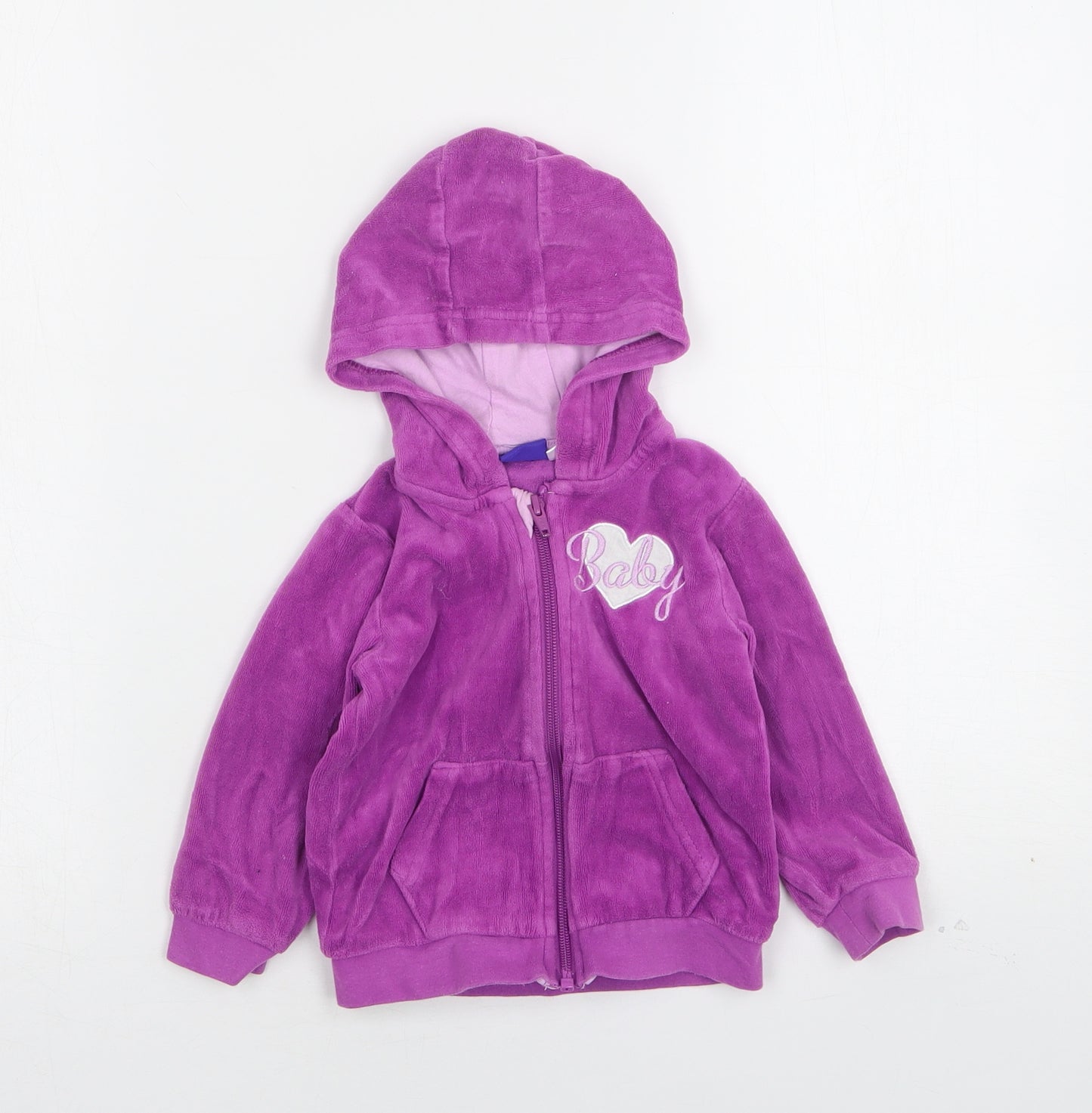 Lupilu Girls Purple   Jacket  Size 12-18 Months