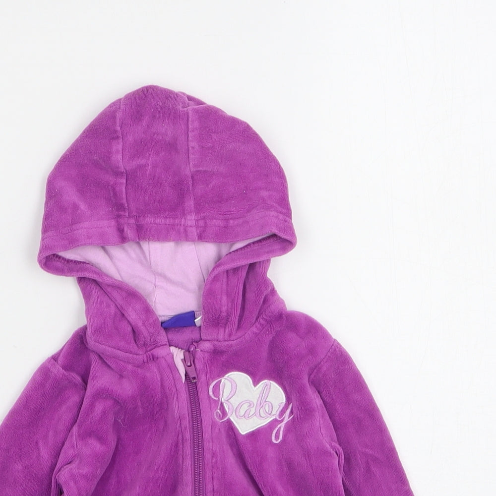 Lupilu Girls Purple   Jacket  Size 12-18 Months