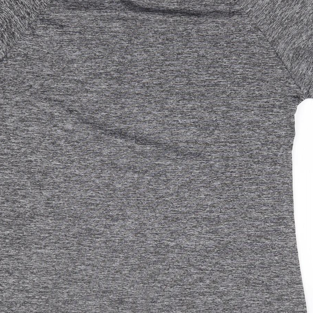 Shein Curve  Womens Grey  Polyester Jersey T-Shirt Size 18 Crew Neck Pullover