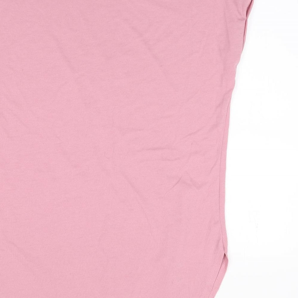 Primark Womens Pink  Polyester Tunic T-Shirt Size S Crew Neck
