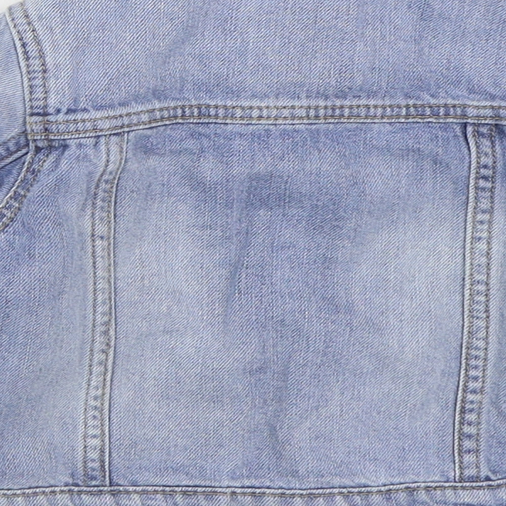 NEXT Girls Blue   Jacket  Size 12-18 Months   Button
