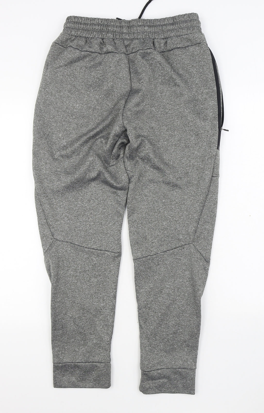 Workout Mens Grey  Polyester Jogger Trousers Size M L28 in Regular Tie
