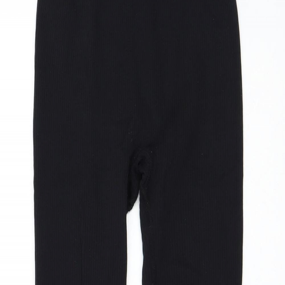 Dunnes Stores Womens Black  Nylon Compression Leggings Size XS L24 in Regular Pullover