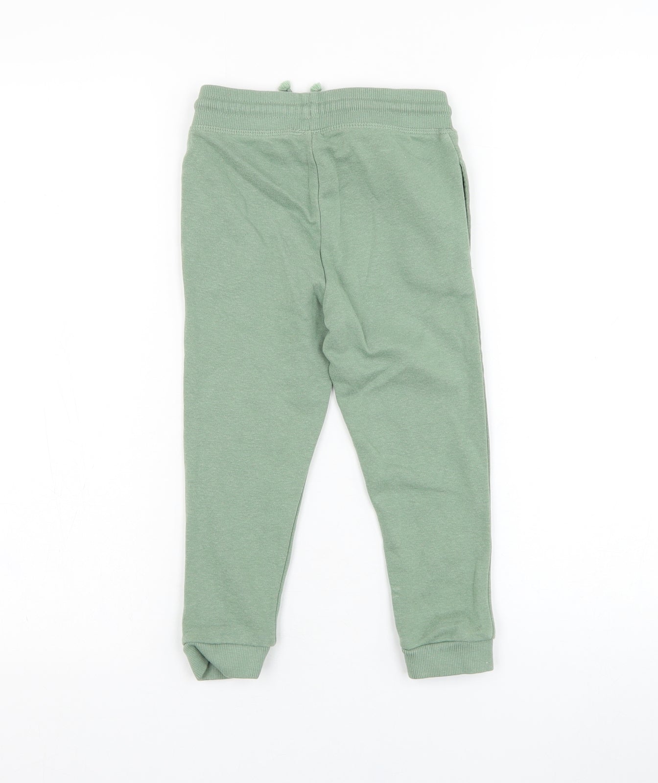 George Boys Green  Cotton Jogger Trousers Size 3-4 Years  Regular Pullover