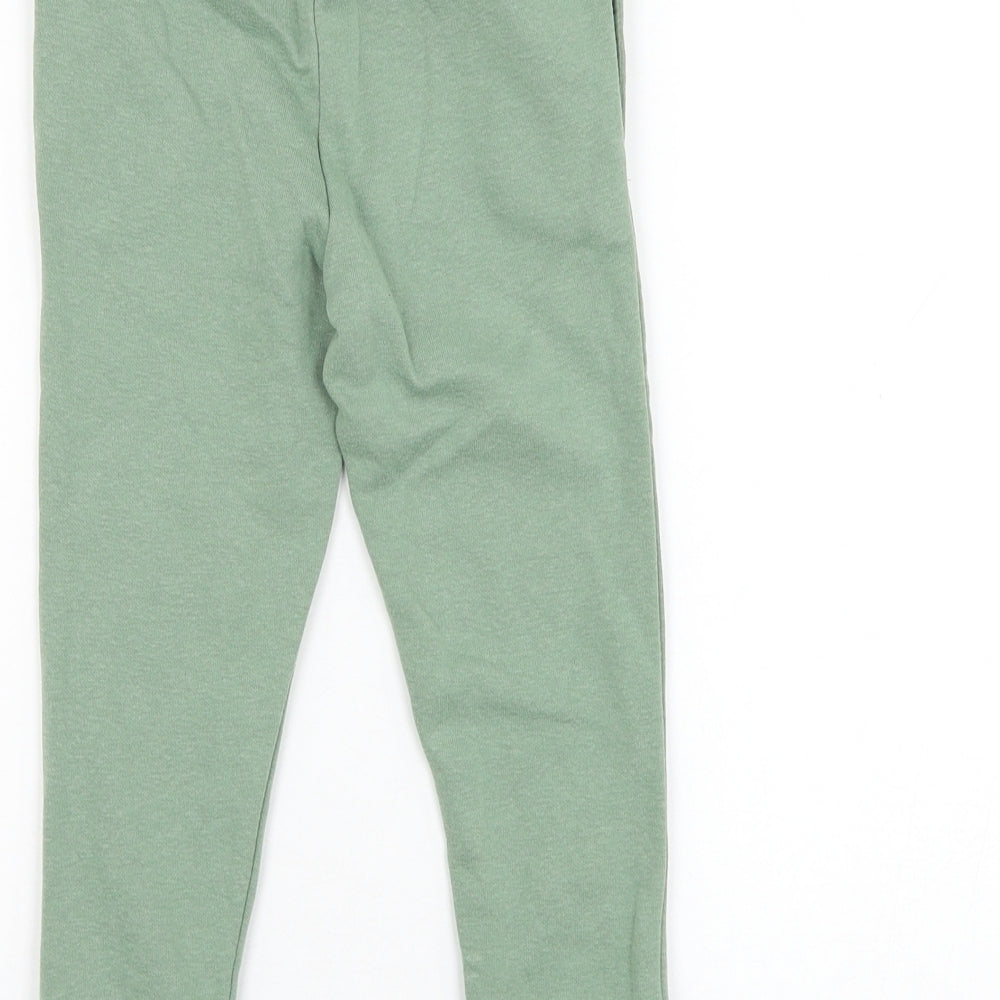 George Boys Green  Cotton Jogger Trousers Size 3-4 Years  Regular Pullover