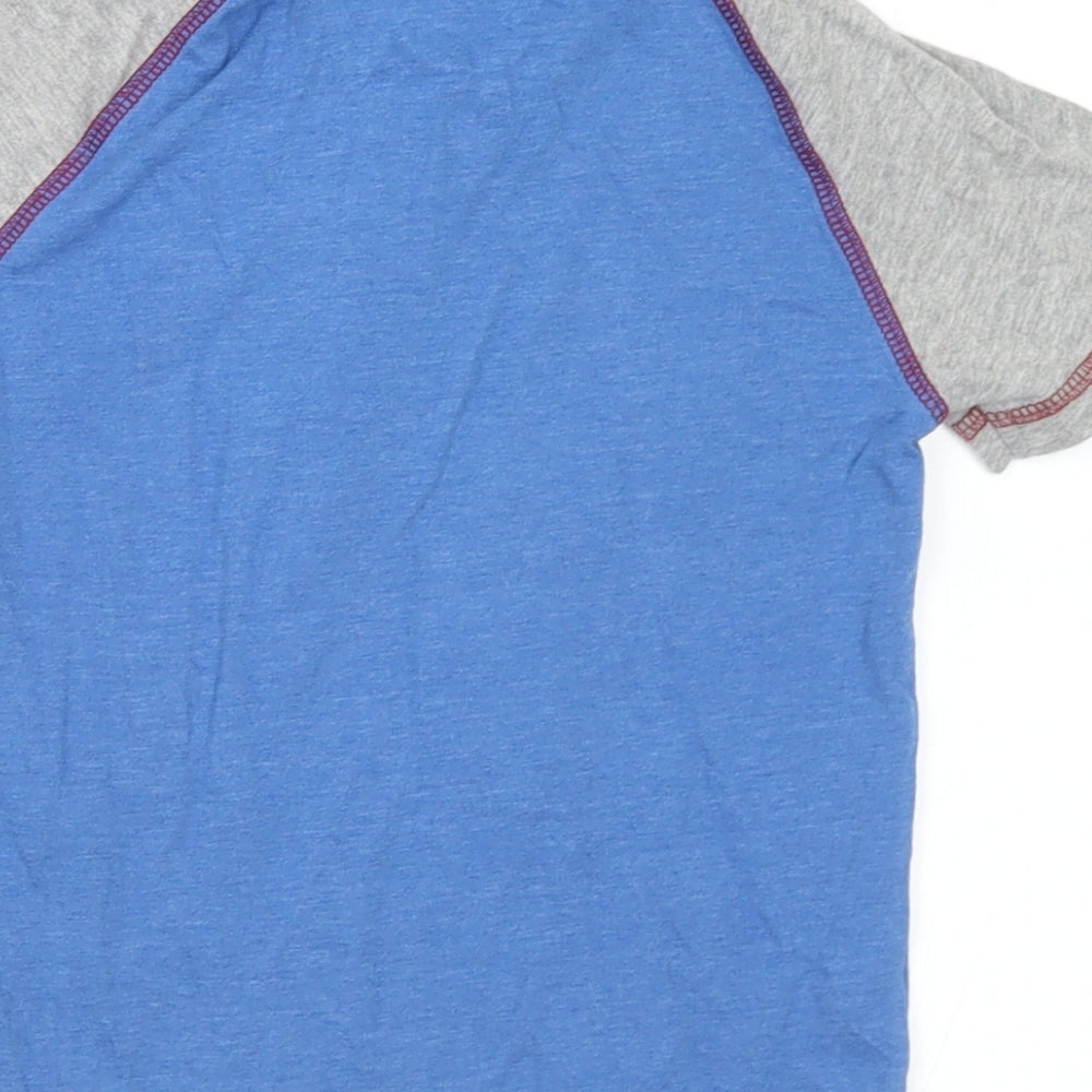 NEXT Boys Multicoloured  Cotton Basic T-Shirt Size 2-3 Years Crew Neck  - Bus