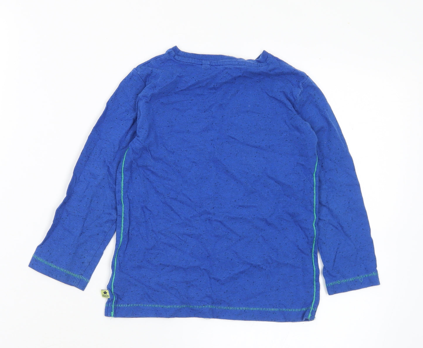 NEXT Boys Blue  Cotton Basic T-Shirt Size 2-3 Years Crew Neck