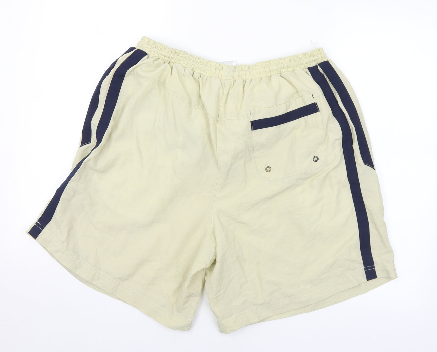 Umbro Mens Beige  Polyester Sweat Shorts Size XL L7 in Regular Drawstring