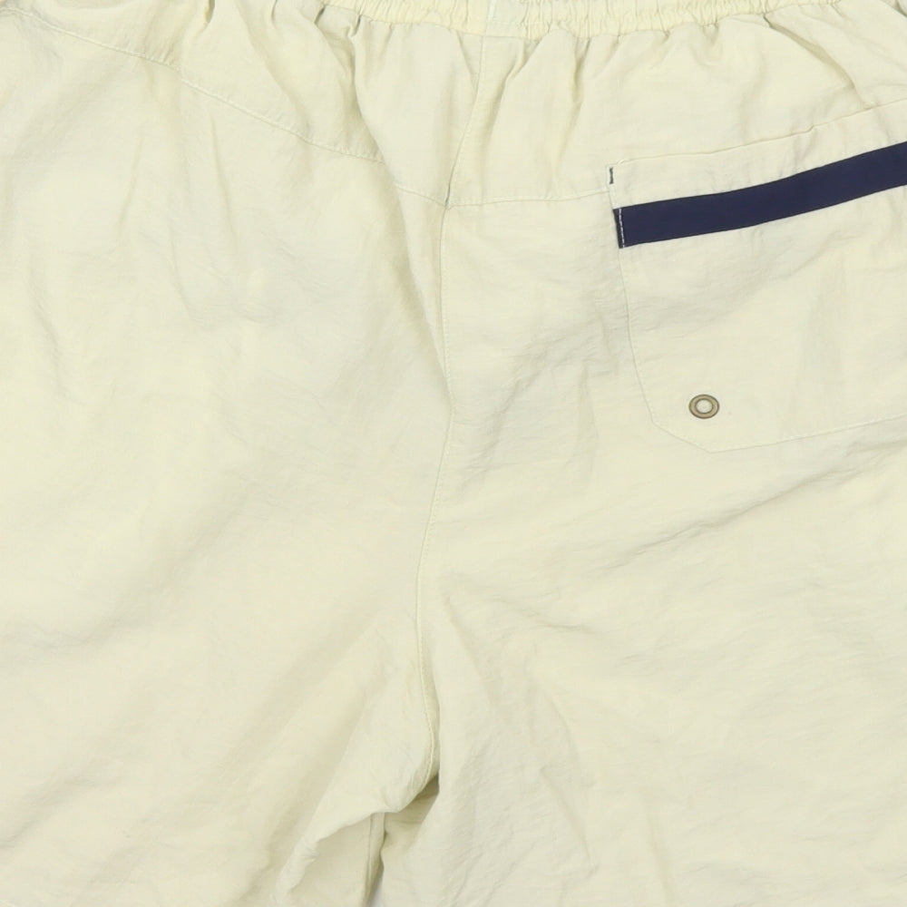 Umbro Mens Beige  Polyester Sweat Shorts Size XL L7 in Regular Drawstring