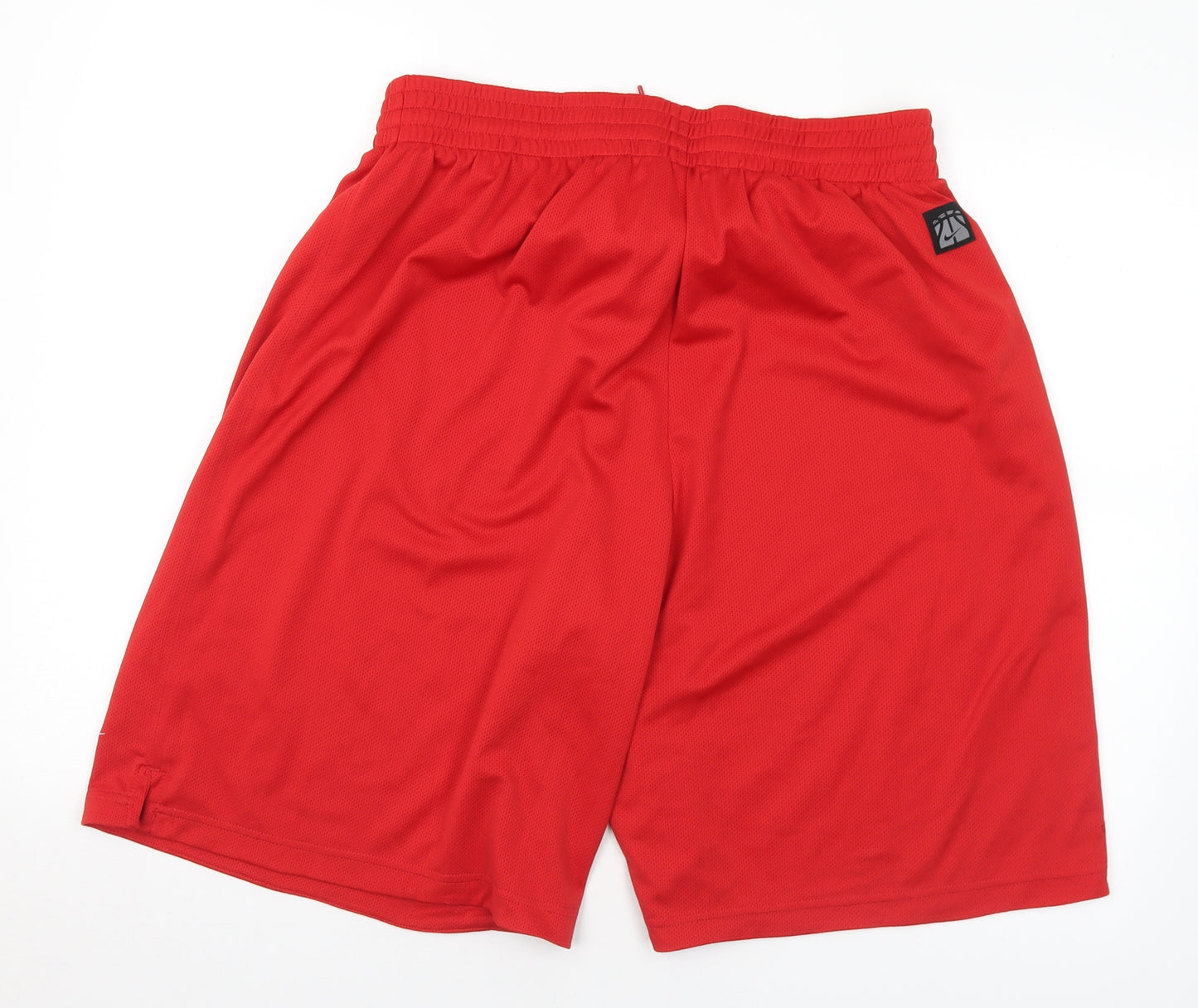Nike Mens Red  Polyester Sweat Shorts Size XL L10 in Regular