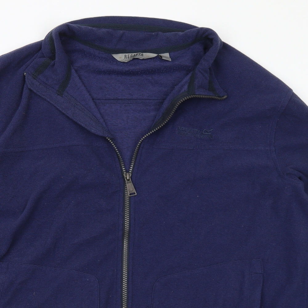 Regatta Mens Blue   Jacket  Size L  Zip