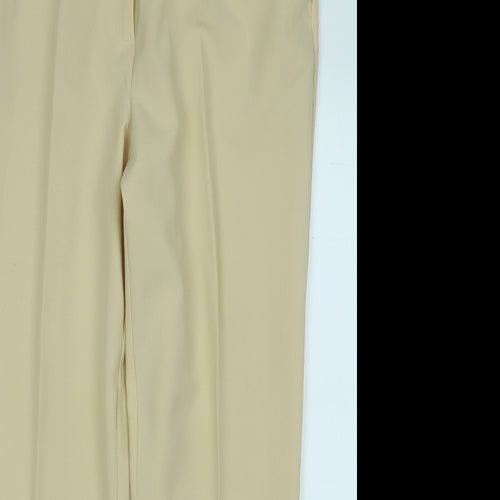 canda Womens Beige  Polyester Trousers  Size 20 L28 in Regular