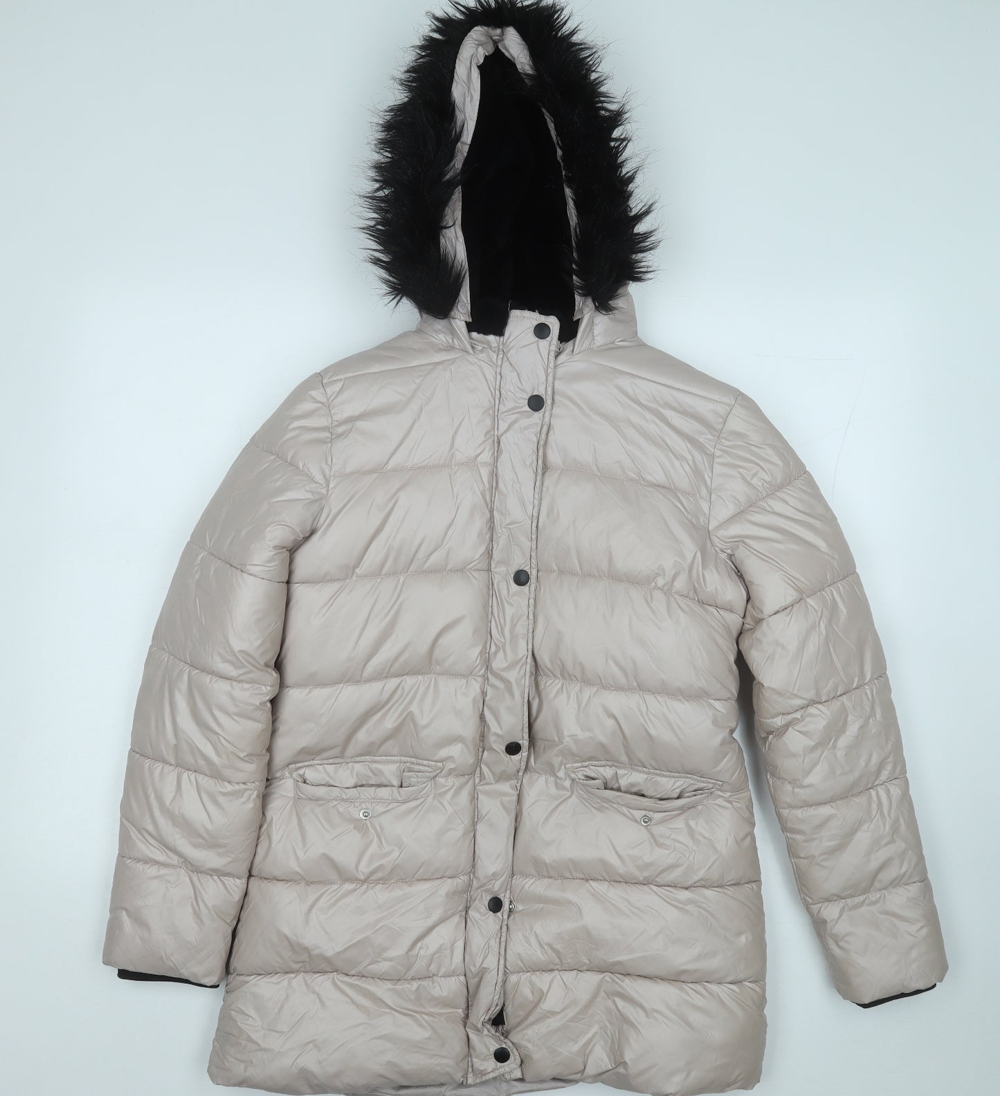 Nutmeg Girls Pink   Puffer Jacket Coat Size 13-14 Years