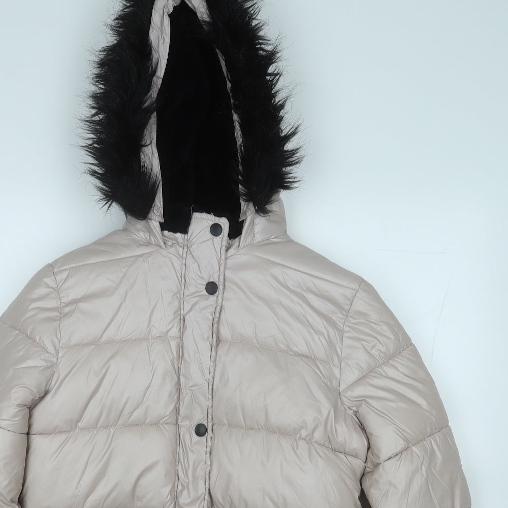 Nutmeg Girls Pink   Puffer Jacket Coat Size 13-14 Years