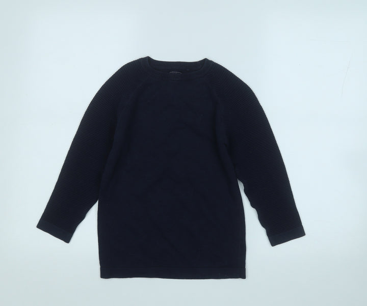 NEXT Boys Blue  Cotton Pullover Sweatshirt Size 7 Years