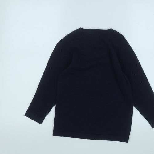NEXT Boys Blue  Cotton Pullover Sweatshirt Size 7 Years